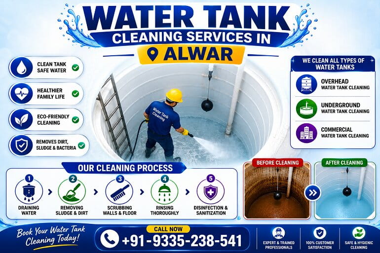 Water Tank Cleaning Services Alwar