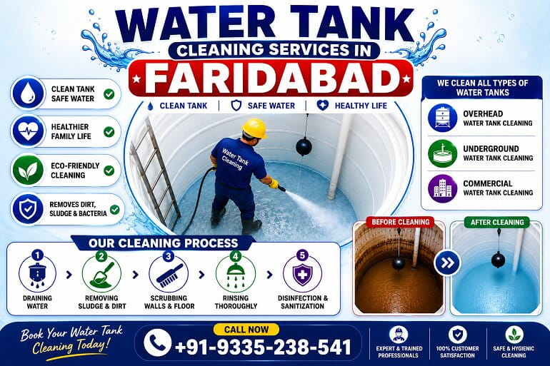 Water Tank Cleaning Services Faridabad