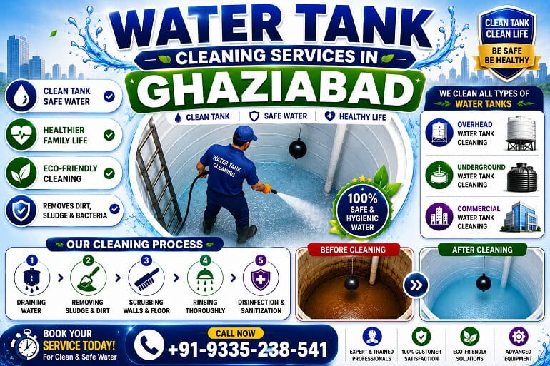 Water Tank Cleaning Services in Ghaziabad