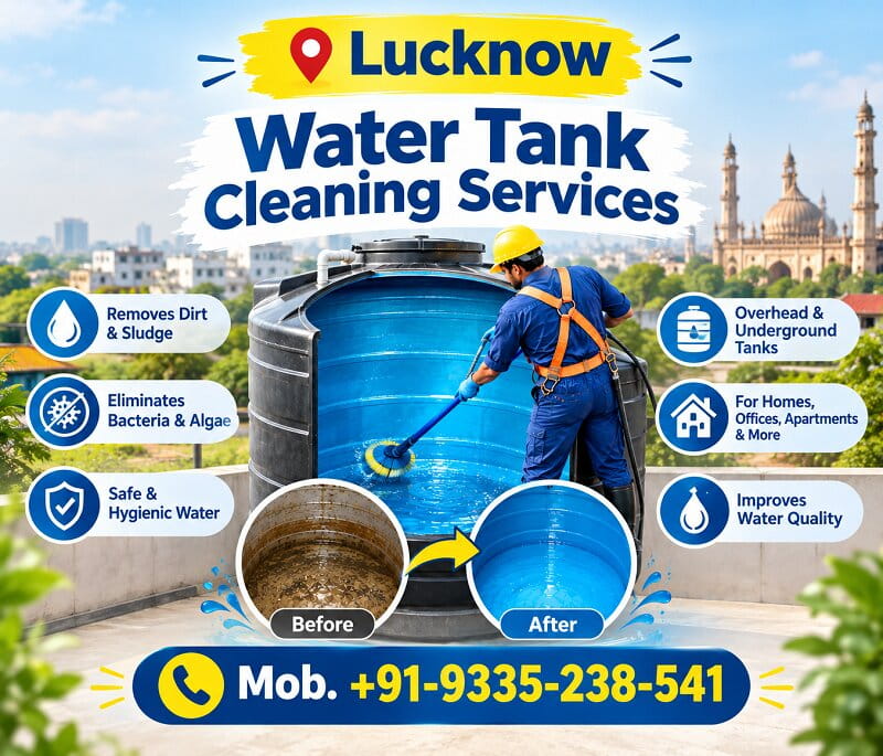 Water Tank Cleaning Services in Lucknow - True Shine